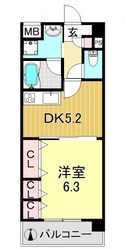 コンフォール平野の物件間取画像